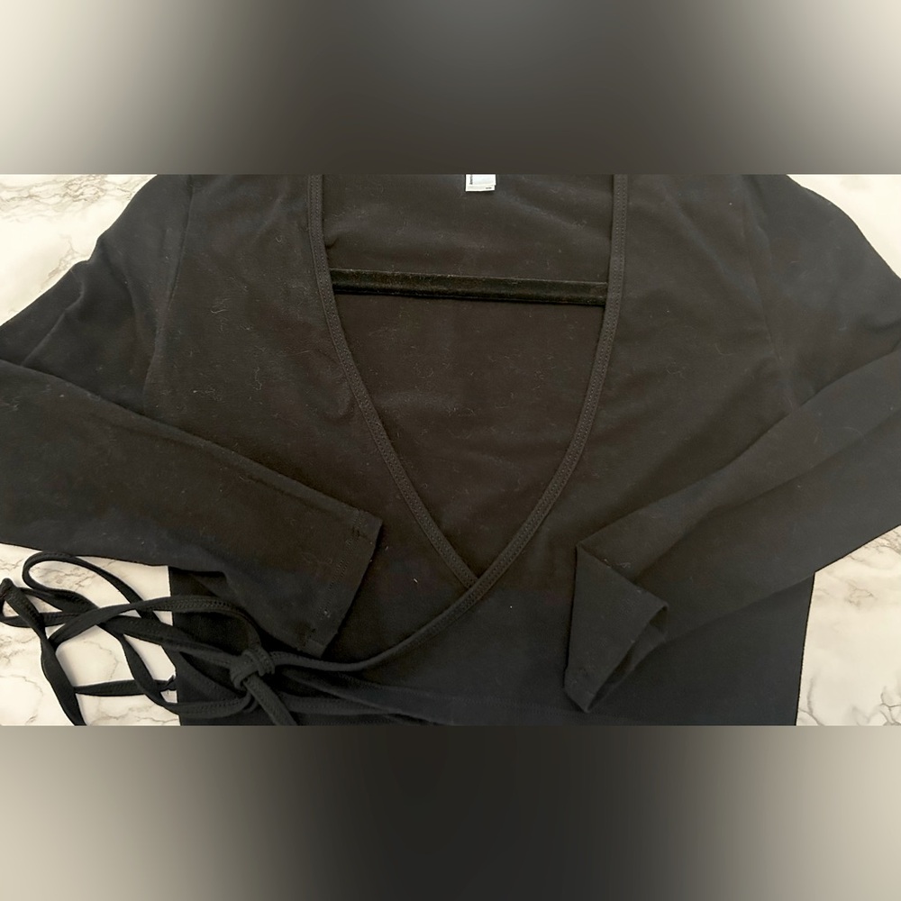 American Apparel Tie Wrap Top